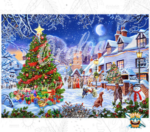 Diamond Painting Village Christmas - Oraloa Kreativset Diamantstickerei