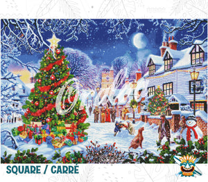 Ergebnis Diamond Painting Village Christmas - Oraloa Kunsttherapie