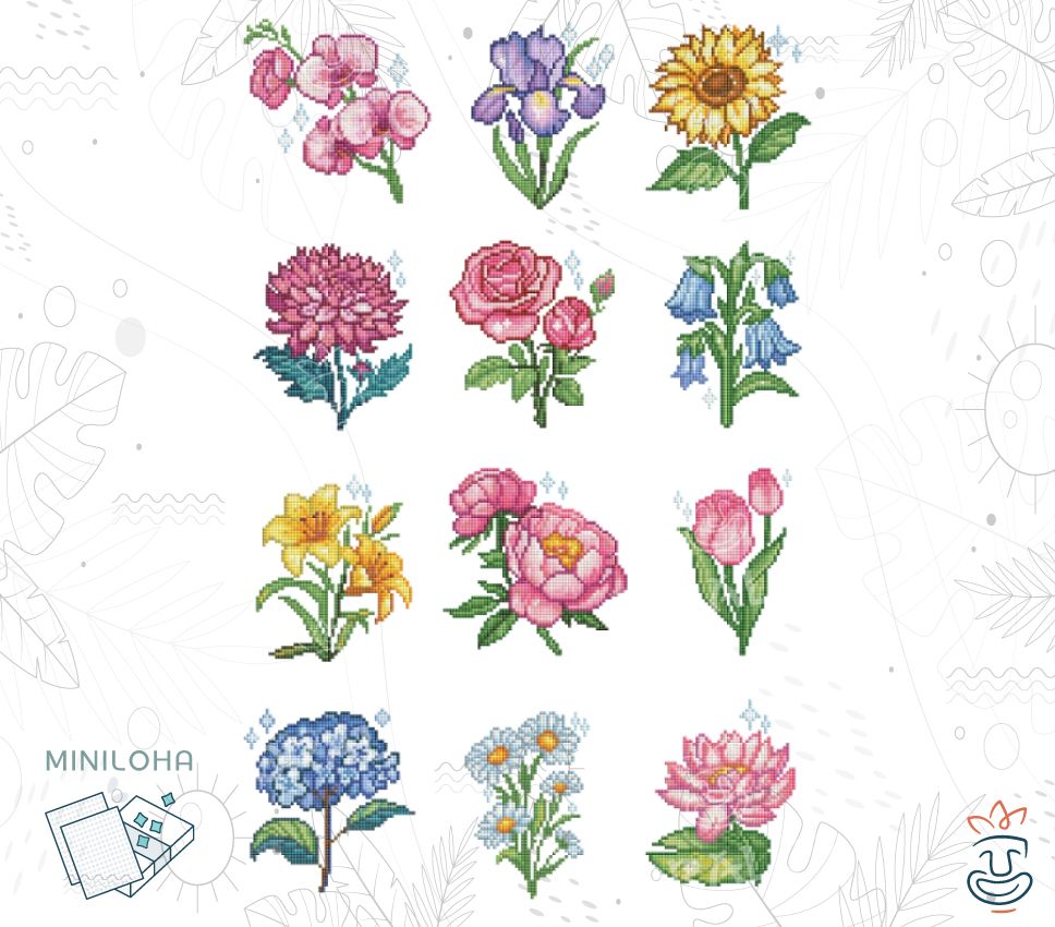Flowers Edition 2 - Premium Postkarten-Edition