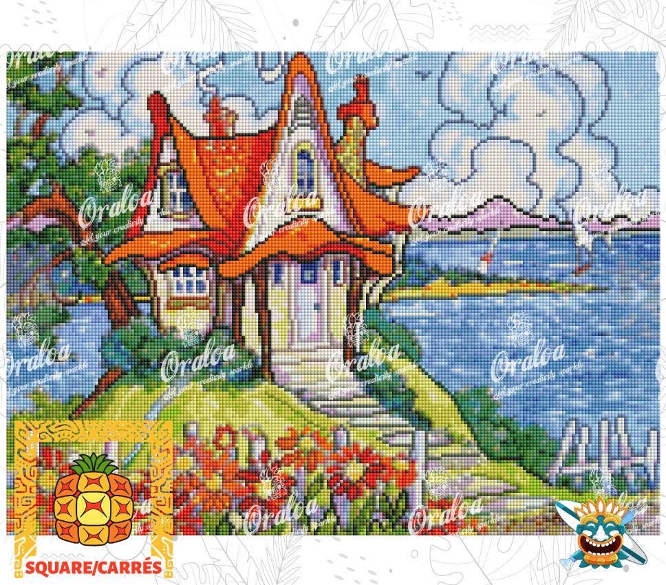 Endergebnis Oraloa Diamond Painting Whimsy by the Sea