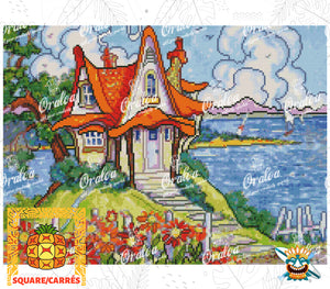 Endergebnis Oraloa Diamond Painting Whimsy by the Sea