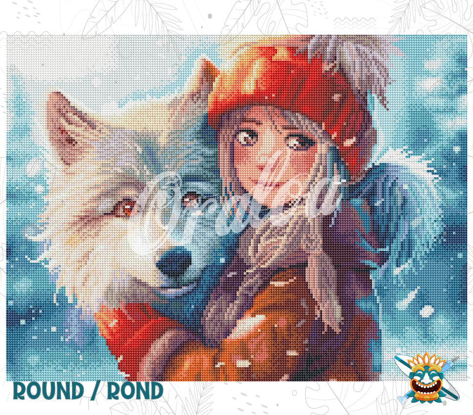 Vorschau Oraloa Set Diamond Painting Winter Companions