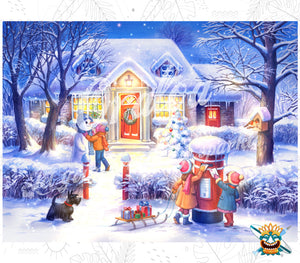 Xmas Night - Oraloa Diamond Painting Kunsttherapie-Set