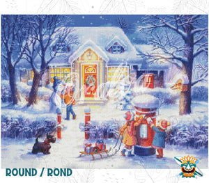 Zoom Diamond Painting Oraloa Xmas Night - Kreativset