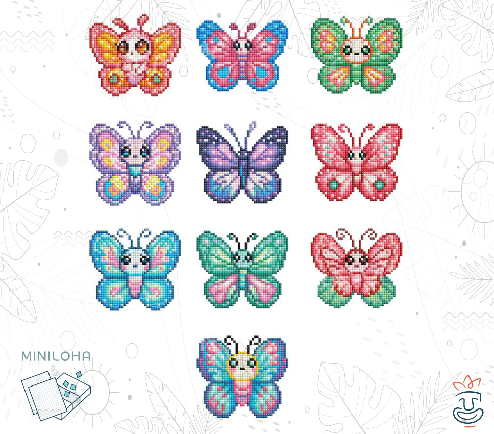 Butterfly Edition Oraloa - Diamond Painting entspannende Diamantstickerei