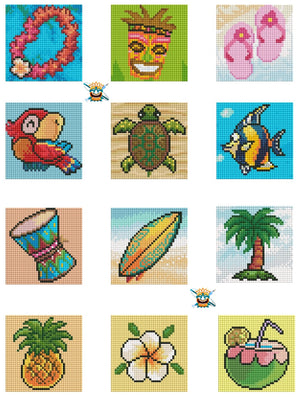 Endergebnis Oraloa Diamond Painting Kits Oraloa Miniloha - Aloha Spirit Edition