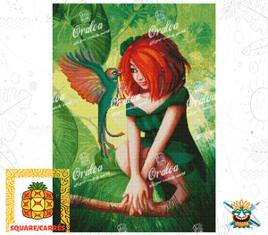 Beispiel Diamantstickerei In Osmose - Oraloa Diamond Painting