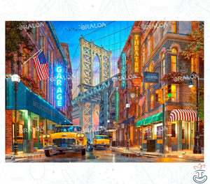 Oraloa Manhattan Bridge - Diamond Painting vollständiges Art-Therapie-Set