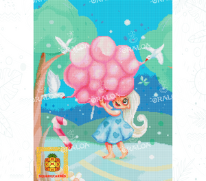 Vista previa kit Oraloa Diamond Painting Sweet Cotton