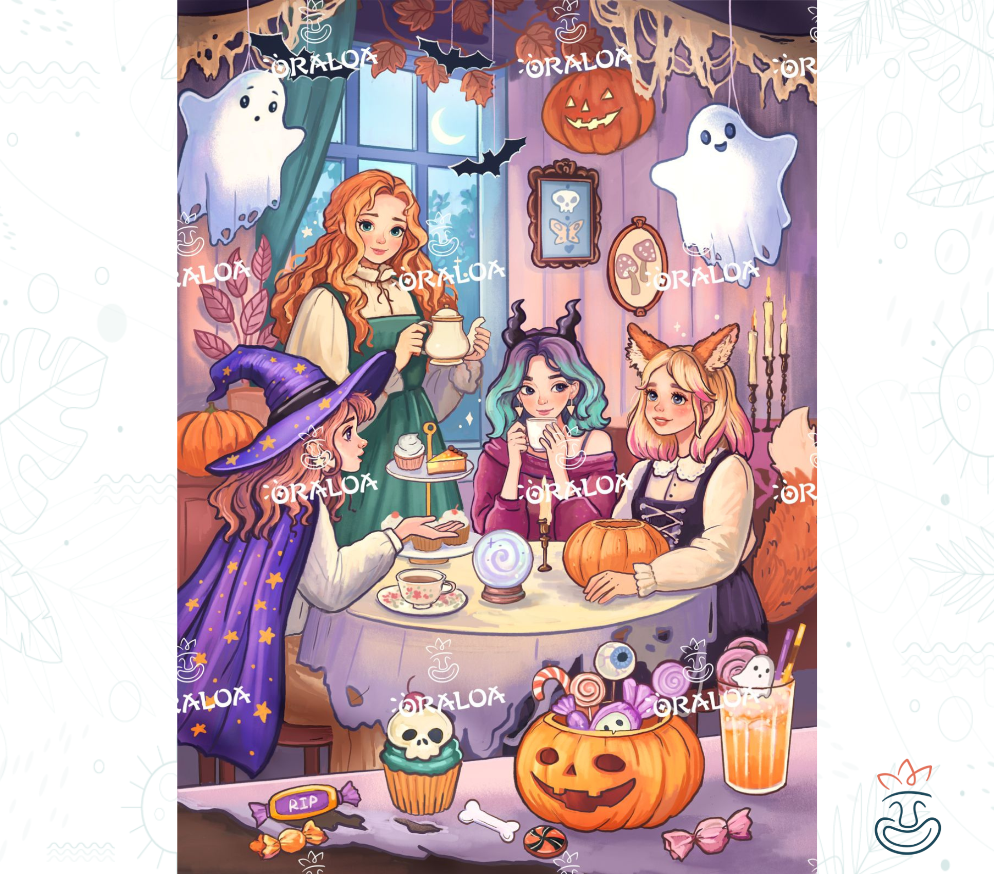 Diamond Painting Oraloa Enchanted Gathering - Kreatives Diamantstickerei-Set