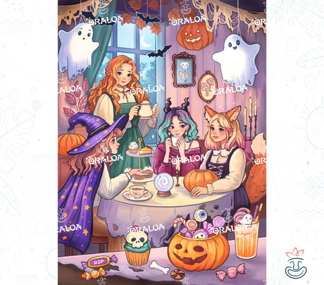 Diamond Painting Oraloa Enchanted Gathering - Kreatives Diamantstickerei-Set