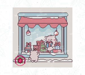 Ergebnis Diamond Painting Christmas Shop - Oraloa Kunsttherapie