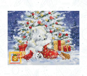Endergebnis Oraloa Diamond Painting Polar Cub with Sock