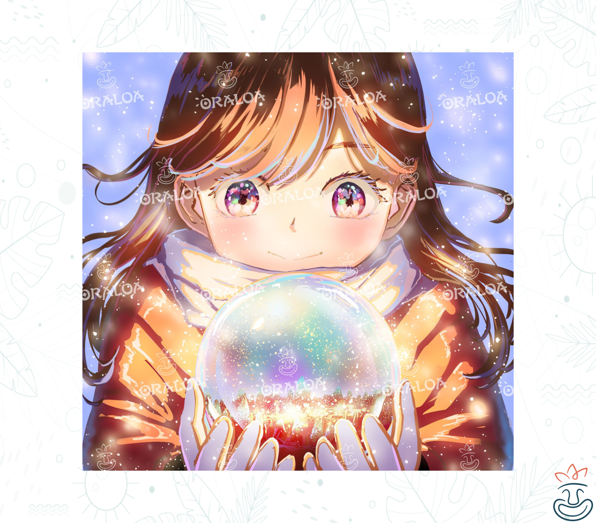 Boule de Neige Oraloa - Diamond Painting entspannende Diamantstickerei