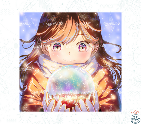 Boule de Neige Oraloa - Diamond Painting entspannende Diamantstickerei