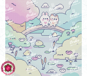 Detail Diamond Painting Cute Park Oraloa - Diamantstickerei