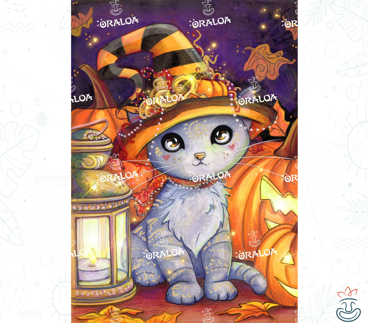 Diamantstickerei Mein Kleiner Halloween-Dämon - Oraloa Diamond Painting kreativ