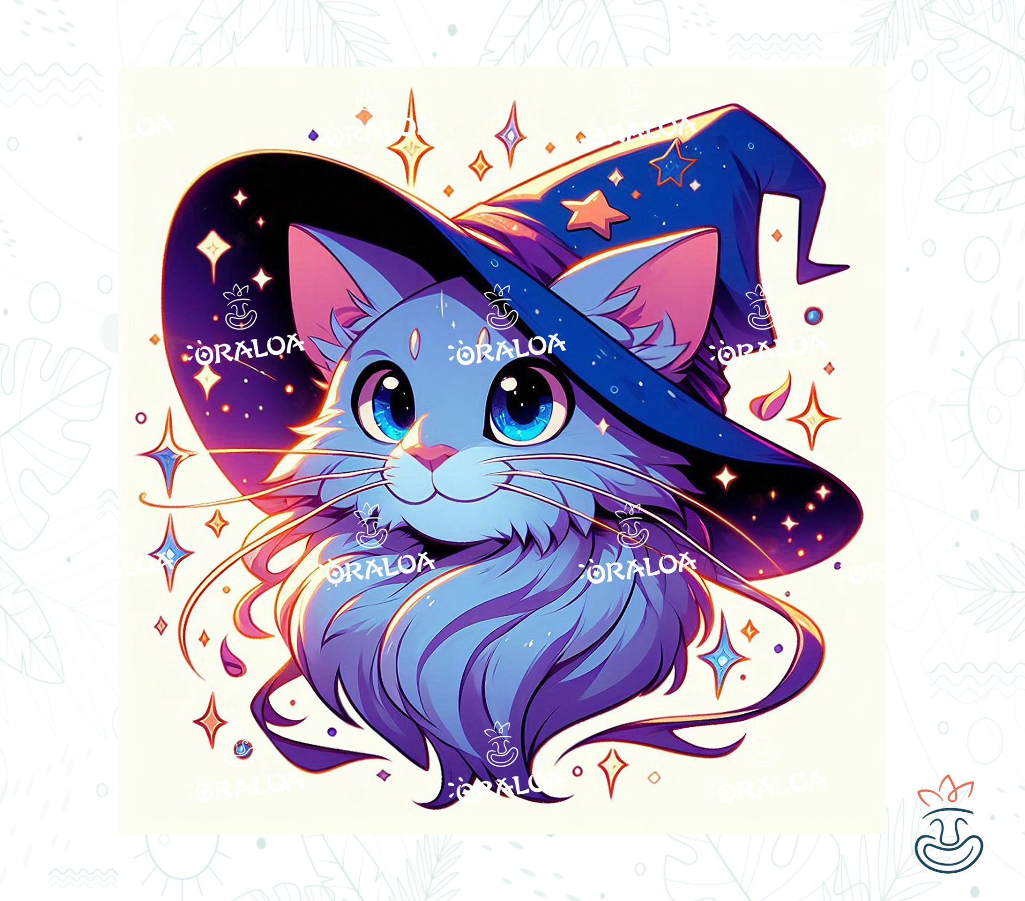 Oraloa Diamond Painting Familier - Diamantstickerei-Kit Kunsttherapie