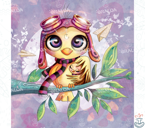 Mama Vogel Oraloa - Diamond Painting Diamantstickerei Entspannung