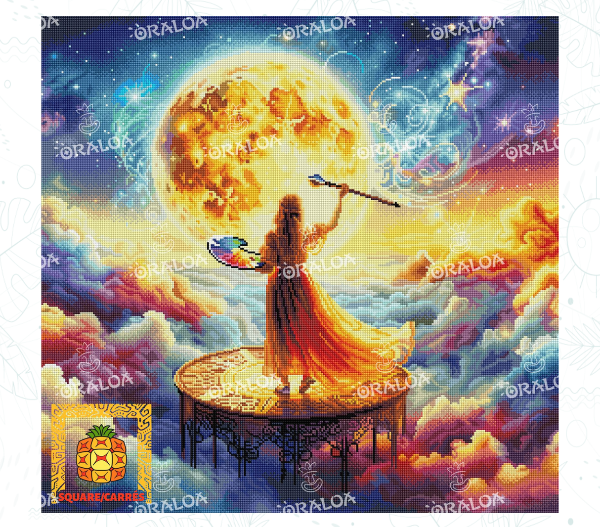 Zoom Diamond Painting Oraloa The Dream Painter - Kreativset