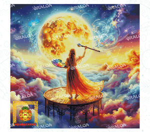 Zoom Diamond Painting Oraloa The Dream Painter - Kreativset