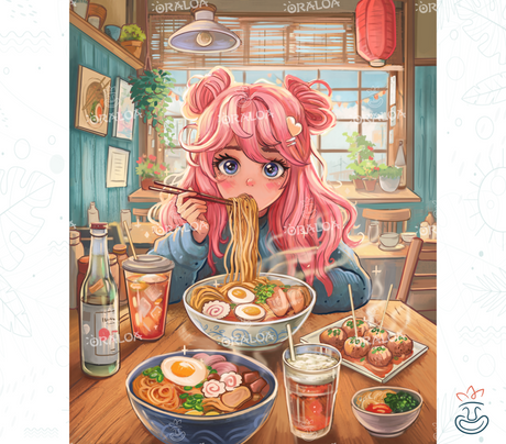 Ramen - Oraloa Diamond Painting Kunsttherapie-Set