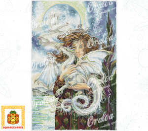 Detail Diamond Painting Spirit of Freedom Oraloa - Diamantstickerei