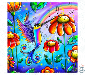 Schöner Kolibri - Oraloa Diamond Painting Kunsttherapie-Set