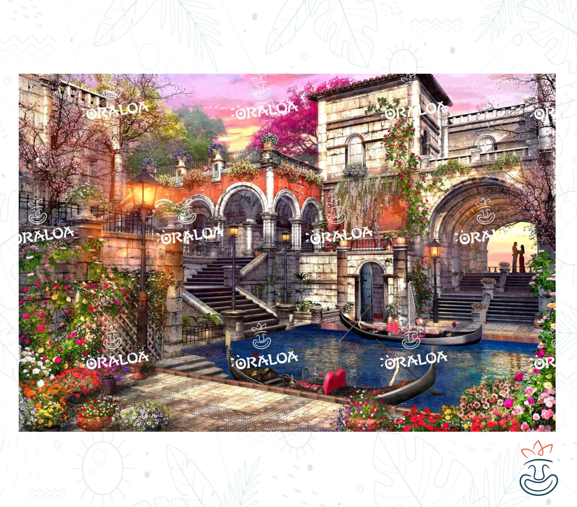 Venice Courtship Oraloa - Diamond Painting bordado diamante relajación
