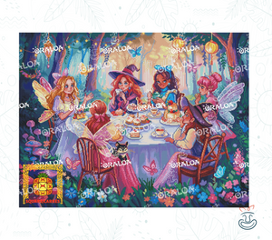 Endergebnis Oraloa Diamond Painting Tea Party