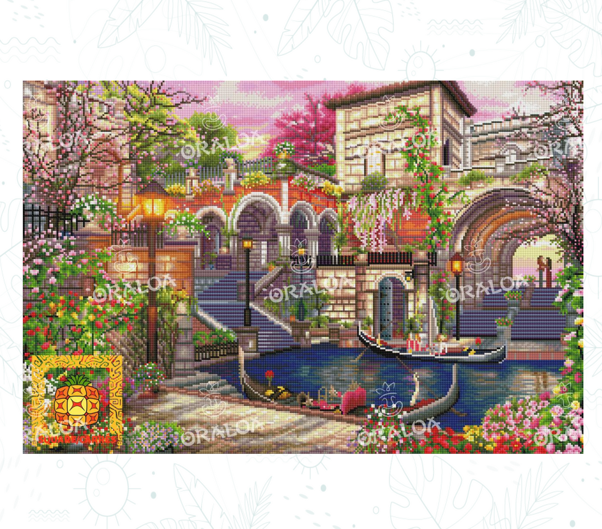 Resultado Diamond Painting Venice Courtship - Oraloa arte terapia