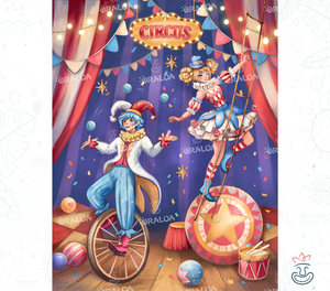 Diamond Painting Oraloa Circus - Kreatives Diamond Painting Kit