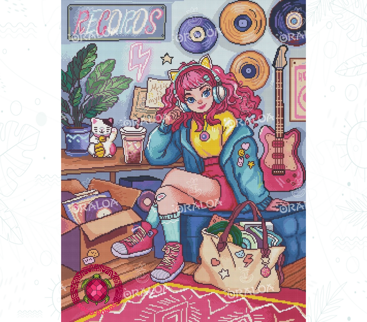 Ergebnis Diamond Painting Records - Oraloa Kunsttherapie