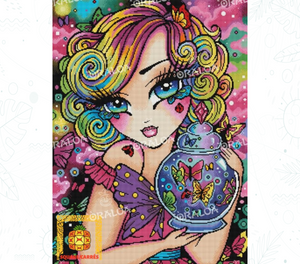 Endergebnis Oraloa Diamond Painting Butterfly Beauty