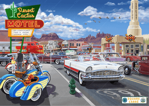 Ergebnis Diamond Painting Route 66 - Oraloa Kunsttherapie