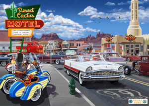 Vorschau Kit Oraloa Diamond Painting Route 66