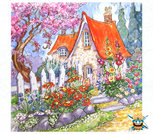 Diamond Painting Fast ganz versteckt im Frühling - Oraloa Kreativset Diamantstickerei