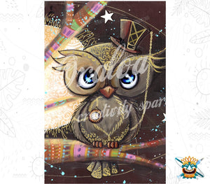 Owl - Oraloa Diamond Painting art therapy kit
