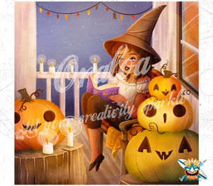Kit Diamond Painting Oraloa Halloween Night - Entspannende Diamantstickerei