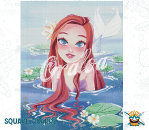 Detail Diamond Painting Johanne Oraloa - Diamond painting