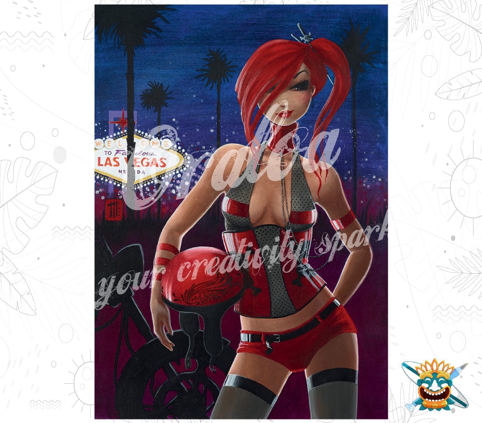 Las Vegas - Oraloa Diamond Painting Kunsttherapie-Set