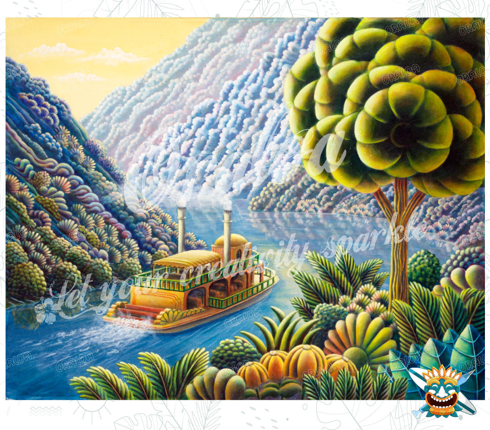 Diamond Painting Lazy River - Oraloa Diamond Painting kreativ