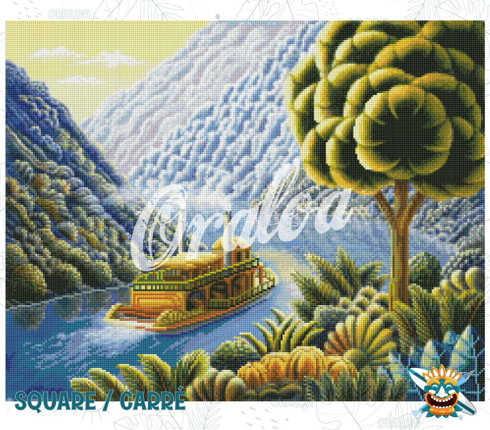 Vorschau Kit Oraloa Diamond Painting Lazy River