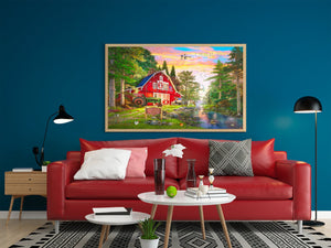 Endergebnis Oraloa Diamond Painting Pine Valley