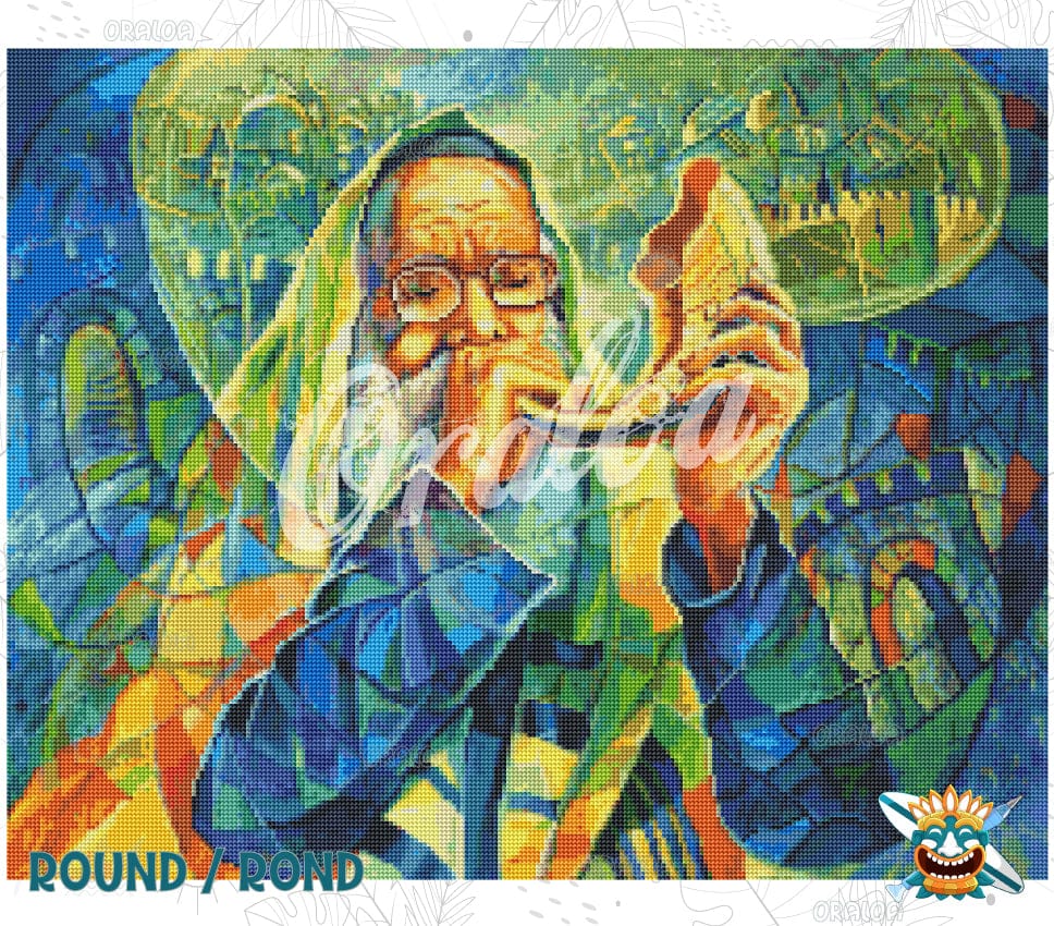 Zoom Diamond Painting Oraloa Next Year in Jerusalem - Kreativset