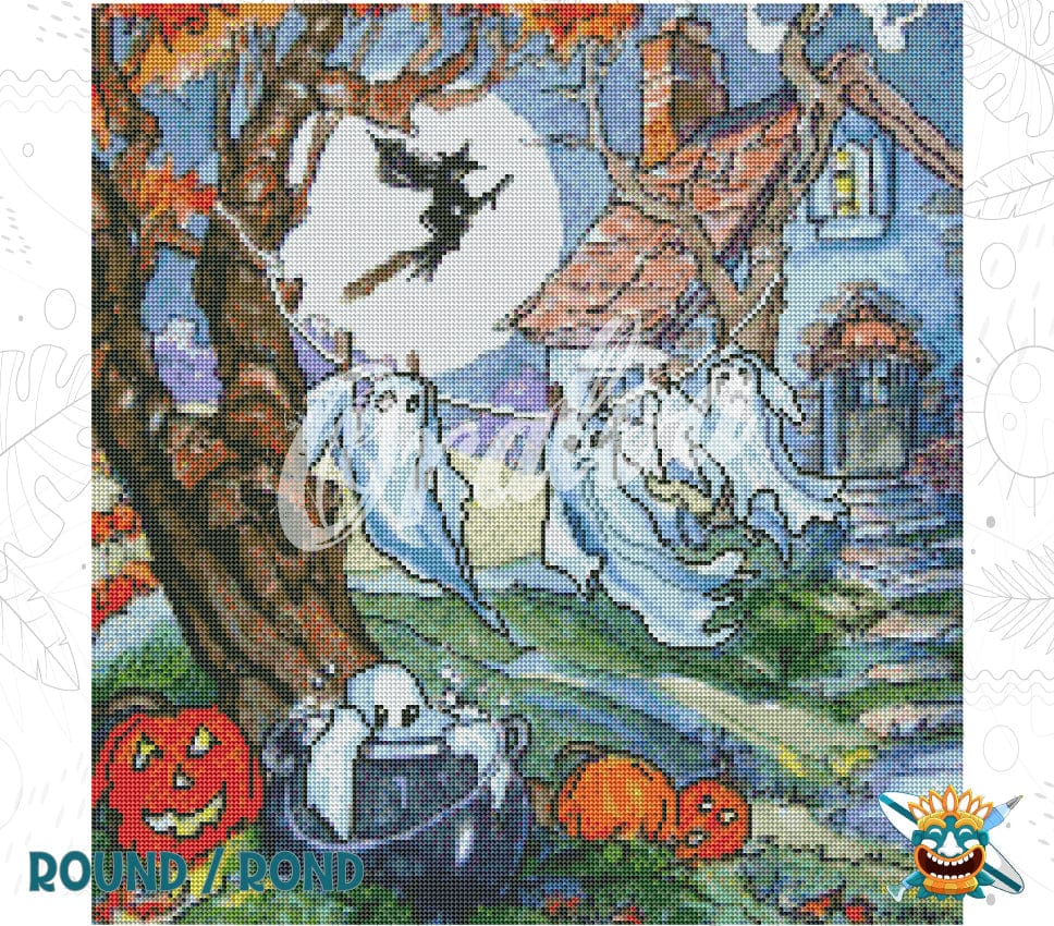 Detail Diamond Painting October Laundry Oraloa - Diamond Painting