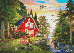 Zoom Diamond Painting Oraloa Pine Valley - Kreativset