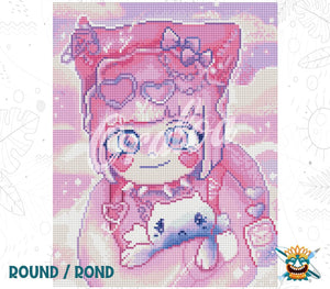 Vorschau Kit Oraloa Diamond Painting Plüschfigur
