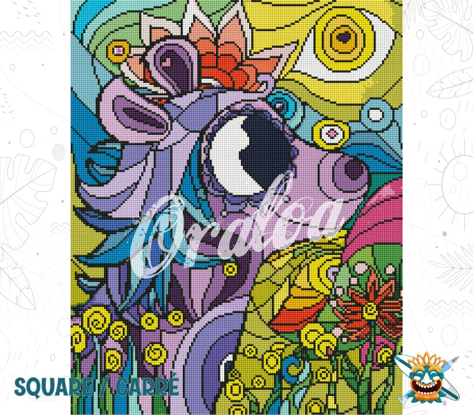 Vorschau Kit Oraloa Diamond Painting Die Präsenz des Pferdes