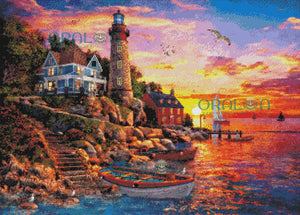 Endergebnis Oraloa Diamond Painting Lighthouse Bay